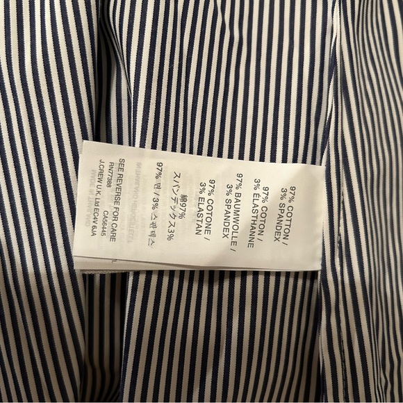 NWT blue and white strip tunic blouse - Picture 6 of 7